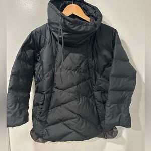 Nau Allee Down Pullover Jacket Womans Medium Purple Quilted Puffer XS